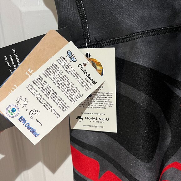 NoMiNoU Women's High Rise 28 Inch Raven 4 Star Tights - Picture 7 of 11